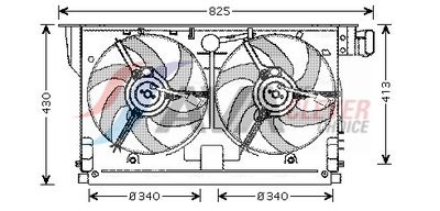 LüFTER MOTORKüHLUNG
