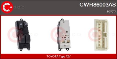 COMUTATOR MACARA GEAM CASCO CWR86003AS