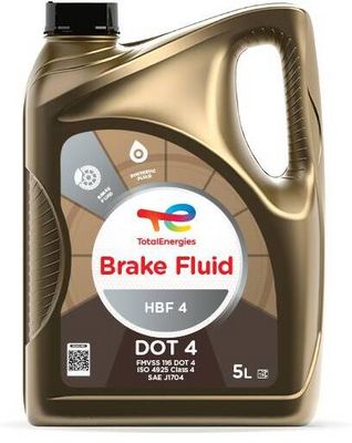 Brzdová kvapalina Total Brake Fluid HBF 4 5L