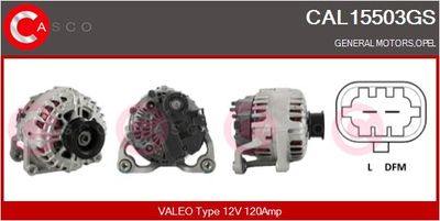 CASCO Dynamo / Alternator Genuine (CAL15503GS)