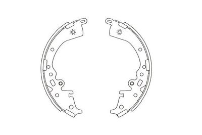 Kavo Parts Stabdžių trinkelių komplektas