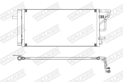 CONDENSATOR CLIMATIZARE WALKER WCD00438 7