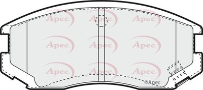 Brake Pad Set APEC PAD1072