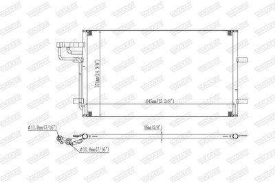 CONDENSATOR CLIMATIZARE WALKER WCD00399 7