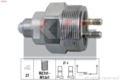 Przełącznik, światło cofania KW 560 324