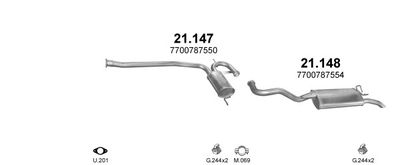 Układ wydechowy POLMO POLMO01747