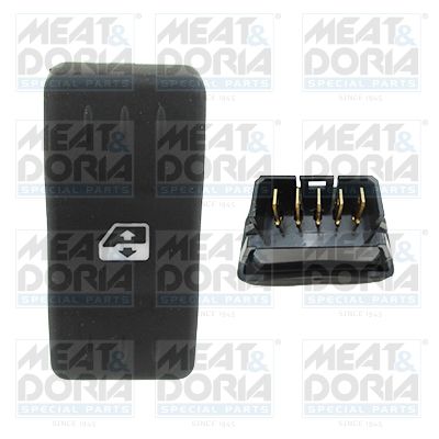 Выключатель, стеклолодъемник MEAT & DORIA 26022 для DACIA LOGAN