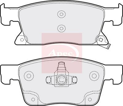 APEC Brake Pad Set, disc brake PAD2101