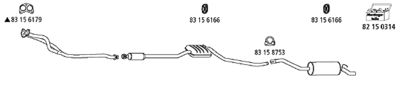 SISTEM DE ESAPAMENT HJS FO464