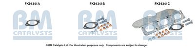 Монтажен комплект, катализатор BM Catalysts FK91341
