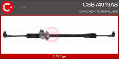 Рулевой механизм CASCO CSB74919AS для FIAT TALENTO