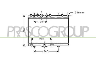 RADIATOR RACIRE MOTOR PRASCO CI304R007