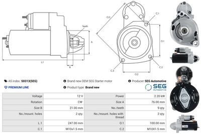 STARTER AS-PL S0313SEG 4