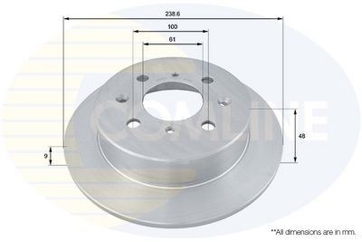 Brzdový kotouč COMLINE ADC0510