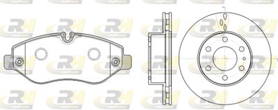 Zestaw do hamulców, hamulce tarczowe ROADHOUSE 81245.02