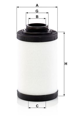 Filtru, aer comprimat MANN-FILTER LE 4022
