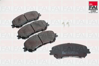 Zestaw klocków hamulcowych, hamulce tarczowe FAI AUTOPARTS BP174