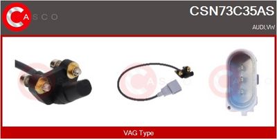 SENZOR IMPULSURI ARBORE COTIT CASCO CSN73C35AS