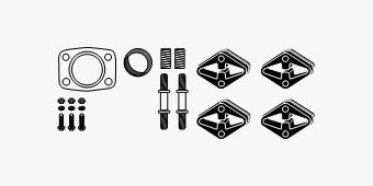 SET MONTARE SISTEM DE ESAPAMENT