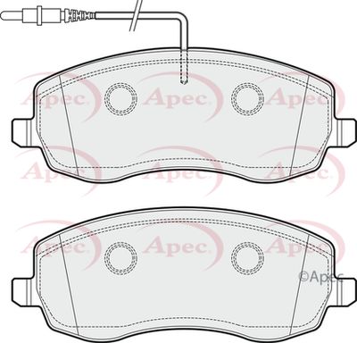 Brake Pad Set APEC PAD1717