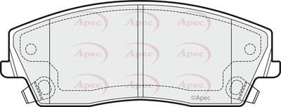 Brake Pad Set APEC PAD1489