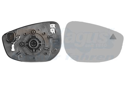 Sklo do zrcátka, vnější zrcátko VAN WEZEL 2705836