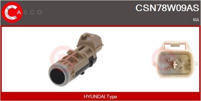 SENSOR AJUTOR PARCARE CASCO CSN78W09AS