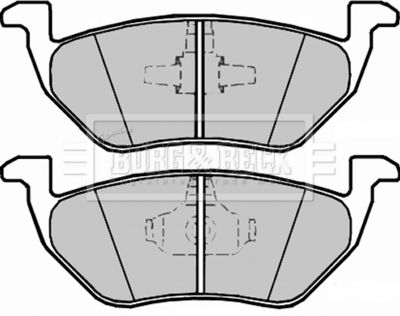 BORG & BECK BBP2328 Тормозные колодки и сигнализаторы  для MAZDA TRIBUTE (Мазда Трибуте)
