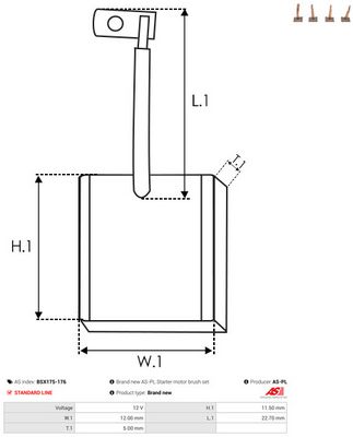 PERIE ELECTROMOTOR AS-PL BSX175176 1