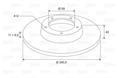 DISC FRANA VALEO 186406 1