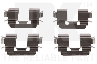 Комплектующие, колодки дискового тормоза NK 7922272 для NISSAN MICRA