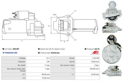 STARTER AS-PL S9510P 4