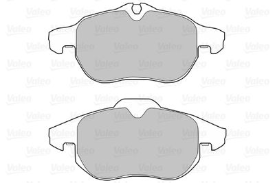 Brake Pad Set, disc brake 598678