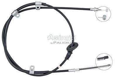 Тросик, cтояночный тормоз ASHUKI by Palidium ASH3-1648 для MITSUBISHI GRANDIS
