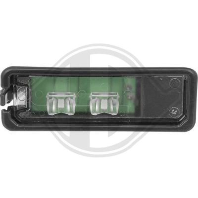 Фонарь освещения номерного знака DIEDERICHS 2248194 для VW SCIROCCO