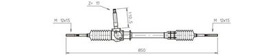 AB4006 GENERAL RICAMBI Рулевой механизм