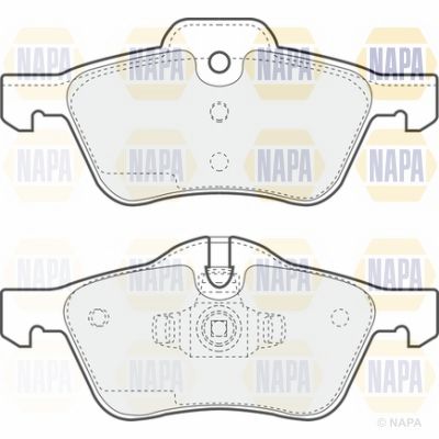 Brake Pad Set NAPA NBP1457