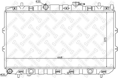 STELLOX 10-25467-SX Крышка радиатора  для KIA CERATO (Киа Керато)