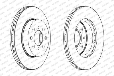 DISC FRANA FERODO DDF492 1