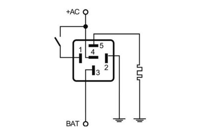 RELAIS HECKSCHEIBENHEIZUNG MAHLE MT22 1