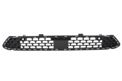 Voorbumper afdekking Voor (Bodem, met parkeersensor gaten, black-matt, LIMITED) past: HYUNDAI SANTA FE IV TM 06.20-05.24