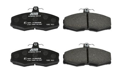 BREMSBELAGSATZ SCHEIBENBREMSE