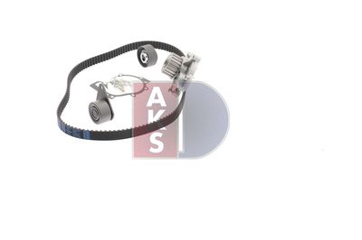 WASSERPUMPE + ZAHNRIEMENSATZ AKS DASIS 570345N 4