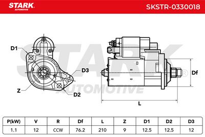 стартер STARK SKSTR-0330018