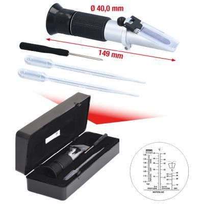 Antifreeze-/Battery Acid Testing Unit (Refractometer) 550.1290