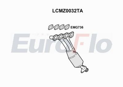 Katalizator EUROFLO 2711403009
