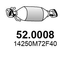 ASSO 52.0008 Каталізатор  для SUZUKI ALTO (Сузуки Алто)