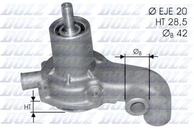 WASSERPUMPE WECHSELRICHTER