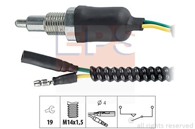 Выключатель, фара заднего хода EPS 1.860.094 для ACURA INTEGRA