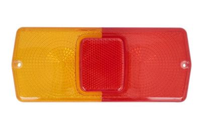 Lampenkap, achter Links/Rechts oranje/red